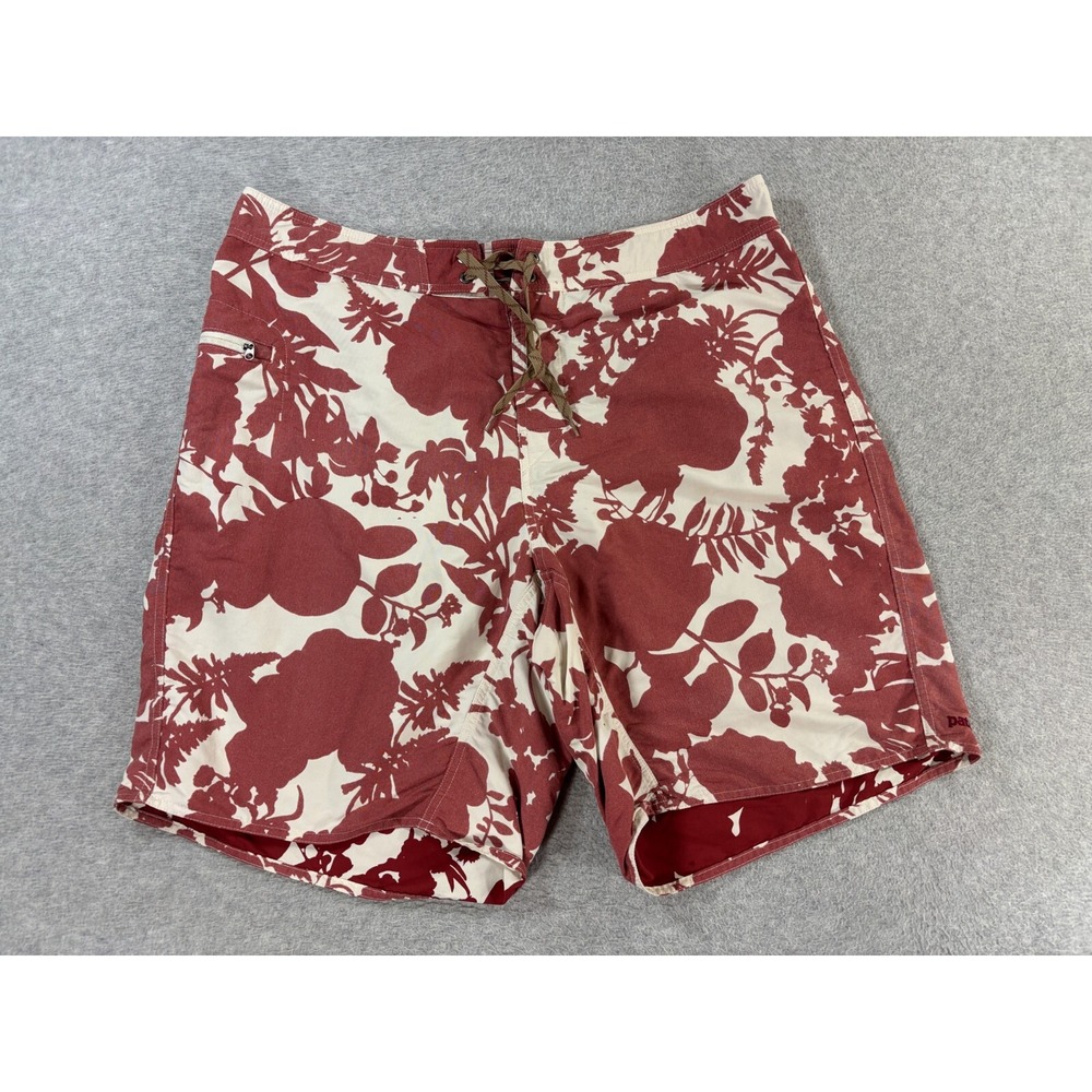 Patagonia SWIM SURF SUP Board Shorts (Women's Size 38)‎ Red - 9"